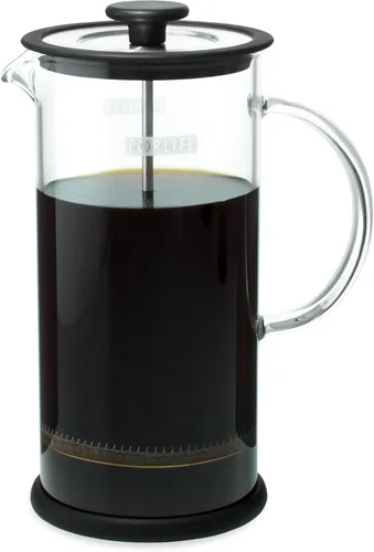 Vista 9 de FORLIFE 827 - Prensa para café, transparente, color negro