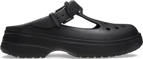 Vista 5 de Crocs Zuecos clásicos Mary Jane para mujer Negro