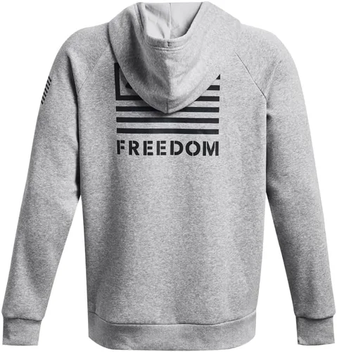 Vista 6 de Under Armour Freedom - Sudadera con capucha con cremallera completa para hombre