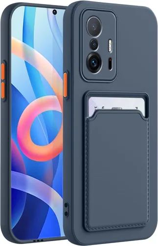 Vista 16 de Funda para Redmi Note 9 Pro, Redmi Note 9s con ranura para tarjetas de crédito, TPU suave TPU silicona resistente a los arañazos delgada ranura
