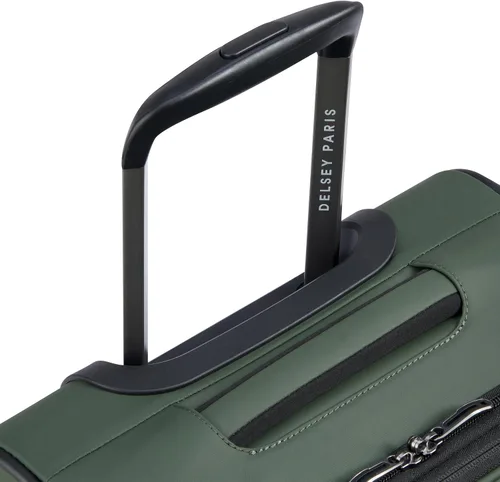 Vista 6 de DELSEY Paris Sky Lite Softside - Maleta expandible con ruedas giratorias, Verde, Sky Lite Softside - Maleta expandible con ruedas giratorias