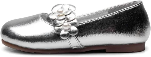 Vista 2 de Chiximaxu Shinning Flower Slip on Mary Jane para niñas (niños pequeños)