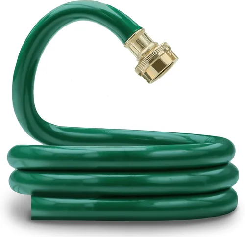 Vista 6 de TT FLEX Manguera de drenaje deshumidificadora a prueba de explosiones – Caucho verde de 5 pies, 3/4 pulgadas FHT, resistente, flexible, resistente a
