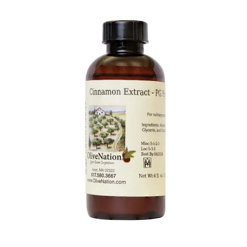 Vista 2 de Extracto de canela - Sin PG - 4 onzas - Recetas aromatizantes con extracto real de calidad premium