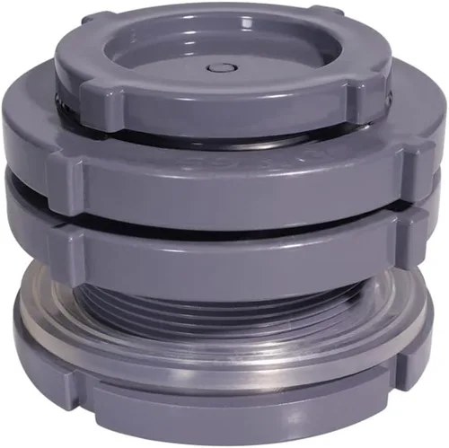 Vista 11 de QuQuyi - Kit de grifo de válvula de barril de lluvia de PVC de 1 pulgada con válvula de bola y adaptador de montaje de mamparo para tanques de agua