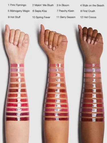 Vista 8 de SHEGLAM PoutPerfect - Lápiz labial sólido hidratante no pegajoso con aceite de coco, temporada de bayas