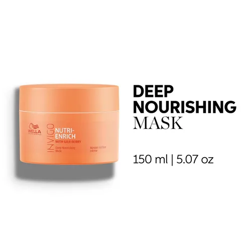 Vista 2 de Wella Professionals Invigo Nutri-Enrich Mascarilla Nutritiva e Hidratante Profunda Para Cabello Seco Dañado oz