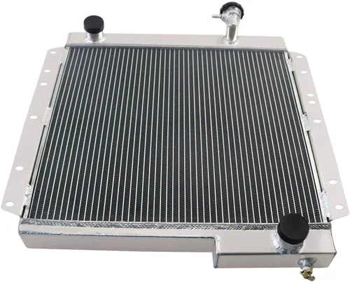 Vista 2 de ALLOYWORKS Radiador de aluminio de 3 filas para Toyota Land Cruiser FJ40 FJ45 3.9 4.2 1969 1970 1971 1972 1973 1975 1976 1977 1978 1980 Toyota Land