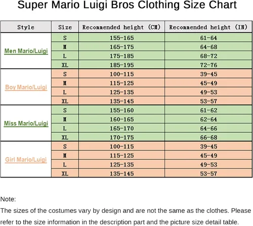 Vista 4 de VISVIC Super Costume Brothers - Disfraz de cosplay con sombrero de bigote para hombres mujeres adultos niños y adolescentes