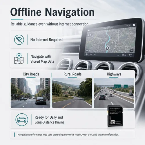 Vista 8 de A2189068403 Nav SD Card para Mercedes-Benz C300 GLC300, para Garmin Map Pilot Compatible con Clase B 2015-2019, CLA 2015-2020, CLS 2015-2019