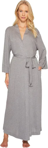 Vista 13 de Natori Shangri La - Bata larga con mangas kimono, bata de baño para mujer Negro