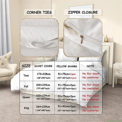 Vista 5 de Feelyou Juego de ropa de cama con estampado de leopardo, tamaño individual, funda de edredón con estampado de guepardo para niños y niñas, funda