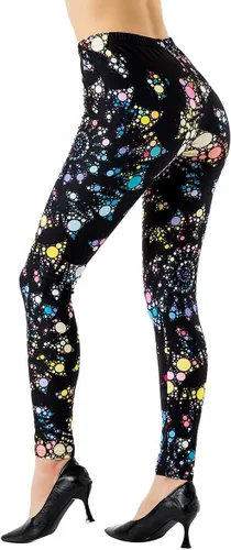 Vista 14 de Ndoobiy pantalones de yoga para mujer, pantalones de entrenamiento básicos, leggings impresos, leggings suaves y mantecosos Un juego