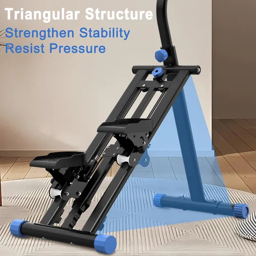 Vista 7 de Stair Stepper for Home-Upgrade Vertical Climber Workout Machine for Full-Body Exercise Climber Fitness Equipment with Stable Frame Adjustable