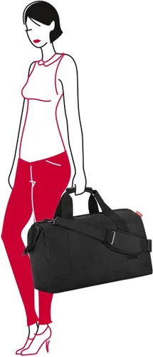 Vista 3 de reisenthel allrounder L Versátil bolsa de doctor para viajes, trabajo y ocio - Con práctica función de clip de carro