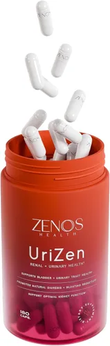 Vista 8 de Zenos Health UriZen Suplemento de apoyo renal, salud del tracto urinario para mujeres, disolvente de cálculos renales y rompepiedras, suplementos