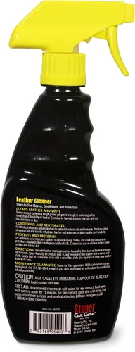 Vista 2 de Stoner Car Care 95400 Limpiador y acondicionador de cuero para limpiador interior de automóvil 3 en 1 para rehidratar, proteger y preservar
