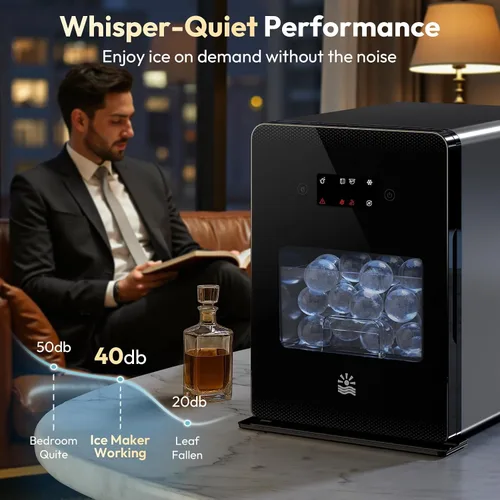 Vista 13 de Fabricante de bolas de hielo de 2 "para whisky, esfera de hielo