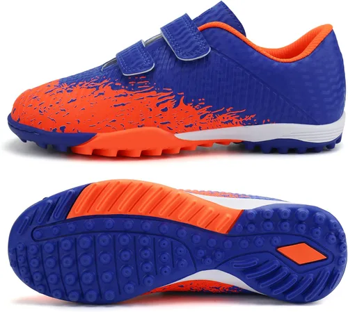 Vista 6 de brooman Zapatos de fútbol para niños y niñas zapatos de fútbol para interiores