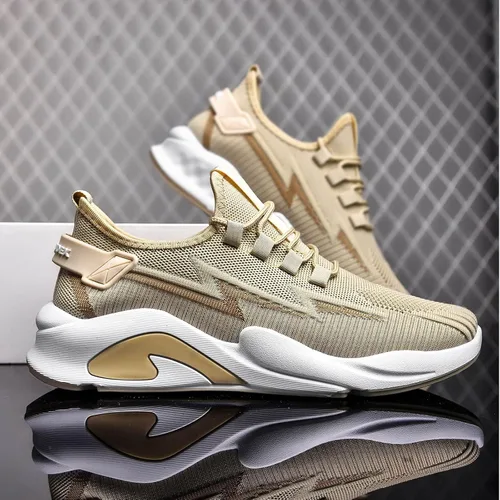 Vista 8 de USYFAKGH Zapatos deportivos para correr para hombre, informales, transpirables, para caminar, deportes, gimnasio, tenis, zapatos cómodos y ligeros