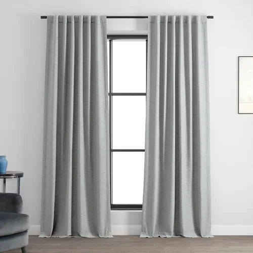 Vista 24 de HPD Half Price Drapes Bellino - Cortinas de oscurecimiento de habitación de 63 pulgadas de largo, para dormitorio y sala de estar (1 panel), 50