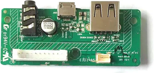 Vista 2 de MOUDOAUER Reemplazo del puerto de carga del altavoz para JBL Charge 3 versión GG, placa de circuito del módulo de carga rápida para bricolaje