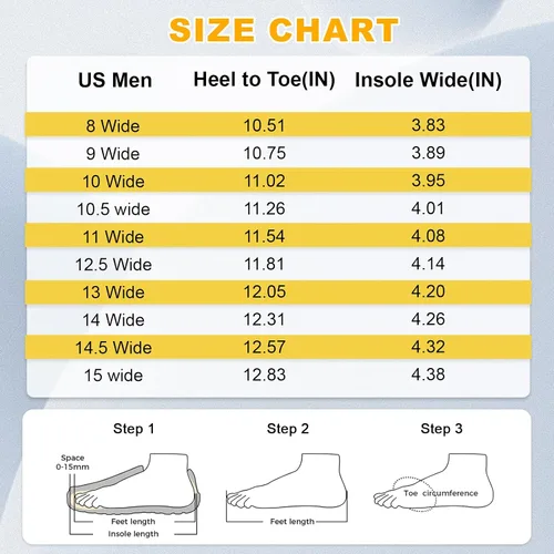 Vista 5 de LeIsfIt Zapatos de vestir para hombre con puntera ancha, zapatos minimalistas descalzos, zapatos casuales transpirables sin caída