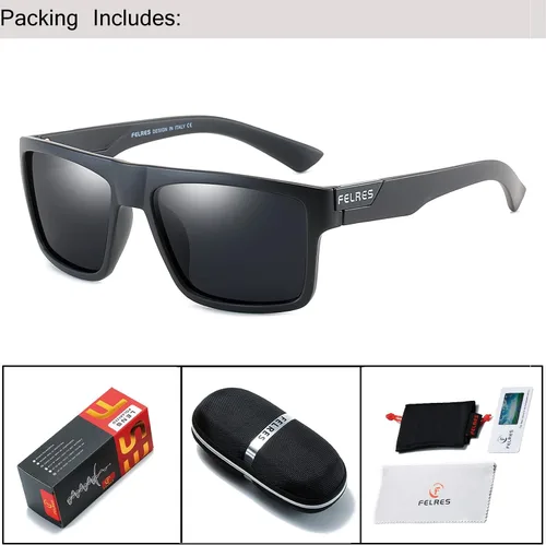 Vista 6 de Gafas de sol deportivas polarizadas para hombre F918