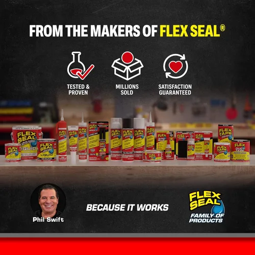 Vista 7 de Flex Seal Cinta de Sellado contra Corrientes de Aire y Aislamiento, Flexible, de Goma, Tira Resistente a la Intemperie para Ventanas, Puertas