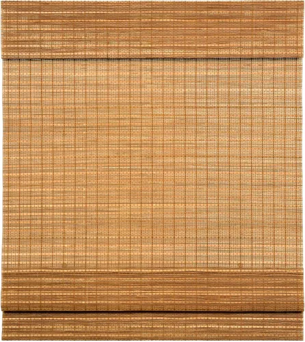 Vista 14 de LazBlinds Persianas Romanas de Bambú sin Cordón, Tratamiento de Ventana con Filtrado de Luz, Persianas de Bambú Enrollables para Ventanas, 23'' An x