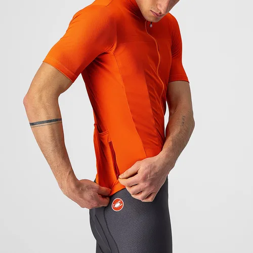 Vista 4 de Castelli Camiseta de ciclismo para ciclismo de carretera y grava, ciclismo I