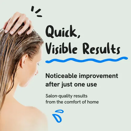 Vista 4 de Tratamiento diario de ceramida con proteína de colágeno para cabello seco y dañado, mascarilla acondicionadora profunda con colágeno hidrolizado