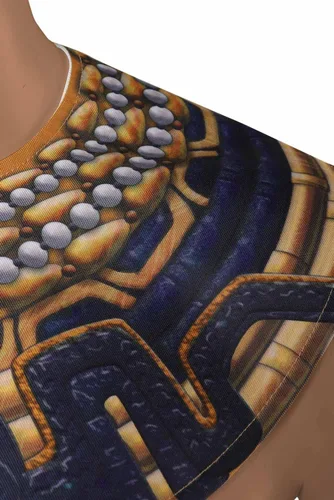 Vista 4 de Toitaly Wakanda Forever Namor - Disfraz para hombre, pantalones cortos de Namor para Halloween, cosplay para adultos