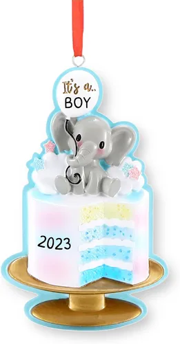 Vista 6 de Adorno personalizado para la primera Navidad del bebé, adorno de la primera Navidad del niño 2025, adornos de bebé para árbol de Navidad, mi primera