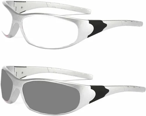 Vista 7 de Gafas de lectura con lente completa fotocromáticas envolventes para hombres y mujeres, cuadrados, para lectura de transición, deportivas, lentes