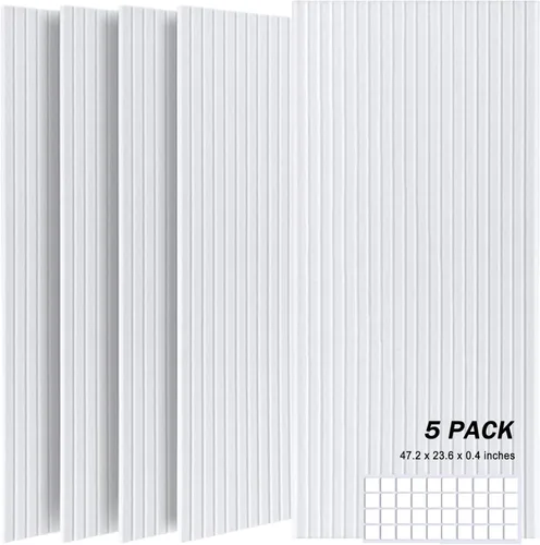 Vista 10 de Paneles de pared de piedra sintética 3D, paneles de pared de 1.18 pulgadas para decoración de pared interior, 4 paneles de revestimiento