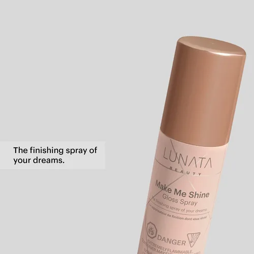 Vista 6 de Lunata Make Me Shine - Spray de brillo para el cabello, protector de calor, tratamiento de brillo para el cuidado del cabello, protección