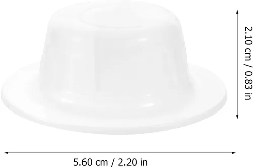 Vista 2 de LIFKOME 20 piezas de cubierta universal para ventilador de piso, tapa de bloqueo M8, piezas de ventilador de plástico, repuesto de tuerca, tapa