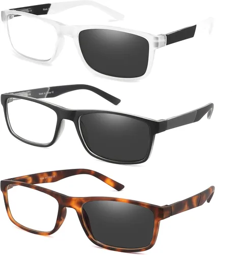Vista 10 de Gafas de Lectura con Bloqueo de Luz Azul Paquete de 4 Lectores de Computadora para Mujeres y Hombres, Anteojos con Filtro de Rayos UV Antirreflejos