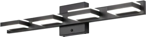 Vista 15 de Mirrea 20" 3 luces LED 3CCT níquel cepillado tocador tocador luminaria