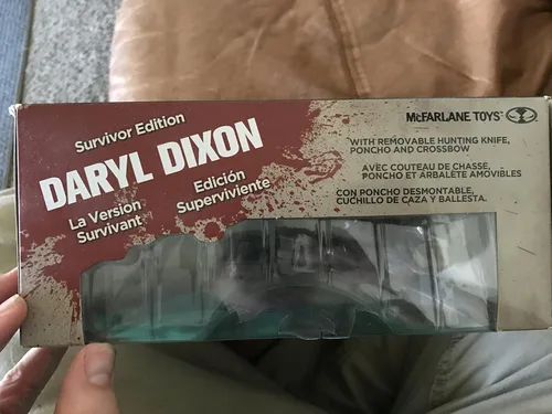 Vista 5 de Walking Dead Daryl Dixon Bloody Variant - Figura de sobreviviente de 10 pulgadas
