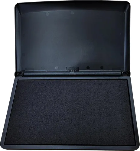 Vista 3 de 2000Plus - Almohadilla para sellos, tamaño No.2, 6-1/4" x 3-1/4"D, negro