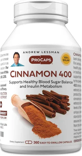 Vista 11 de ANDREW LESSMAN ProCaps Canela 400 mg 30 Cápsulas
