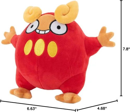 Vista 7 de Pokémon Darumaka Oficial y Premium Quality - Juguete de peluche adorable de 8 pulgadas, ultra suave, perfecto para jugar y exhibir, tienes que