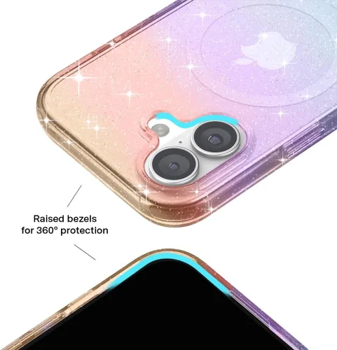Vista 1139 de VELVET CAVIAR Funda para iPhone 15, compatible con MagSafe, probada contra caídas de 10 pies, fundas protectoras de diseño, leopardo color rosa