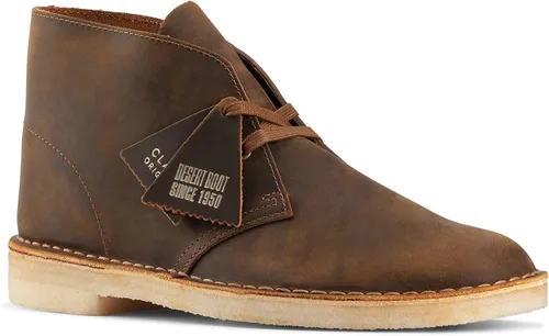 Vista 3 de Clarks de los hombres Desierto Welt Botas de piel