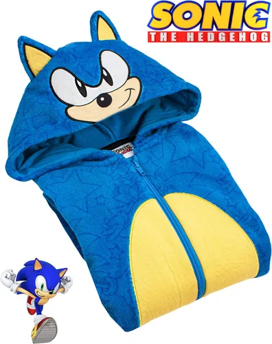 Vista 5 de Sonic The Hedgehog Mono de dormir todo en uno para niños