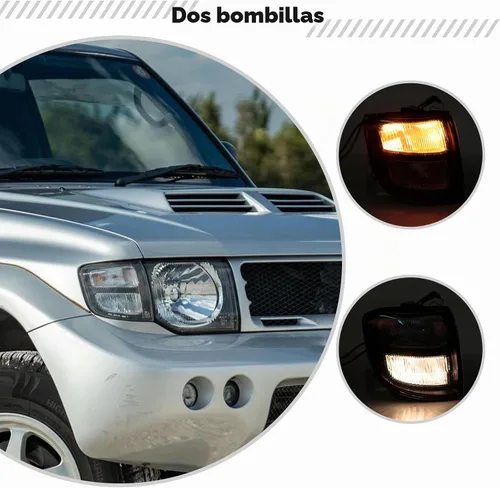 Vista 3 de Luz antiniebla para Mitsubishi Pajero Montero V33 1997-1999 Luz de señal de giro izquierda