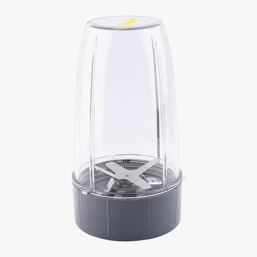 Vista 6 de Cuchilla de repuesto con tazas y tapas, compatible con NutriBullet 600W y 900W Blender