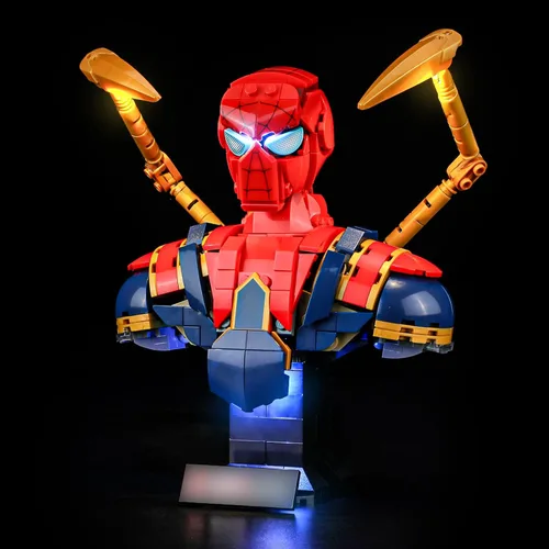 Vista 13 de LIGHTAILING Luz para Lego- 76269 Avengers-Tower - Kit de iluminación LED compatible con el modelo de bloques de construcción Lego - NO incluido